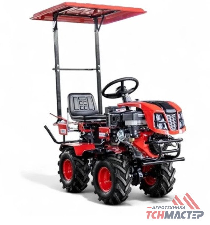 Мини-трактор TZR-015 4WD (13л.с., двигатель бенз., воздушное охлаждение, без гидравлики)